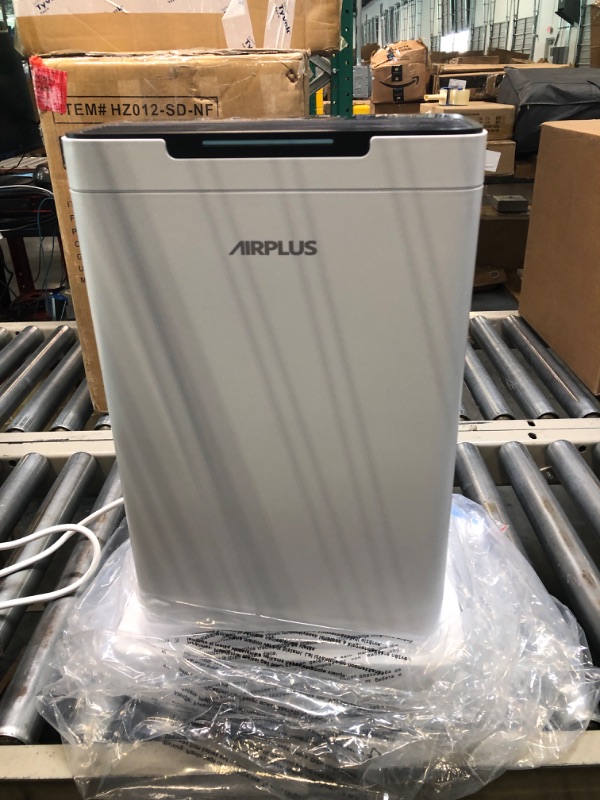 Photo 1 of AIRPLUS 30 Pints 1,500 Sq. Ft Dehumidifier for Basement, Powerful Dehumidifier for Home with Drain Hose (AP2011N) Fine