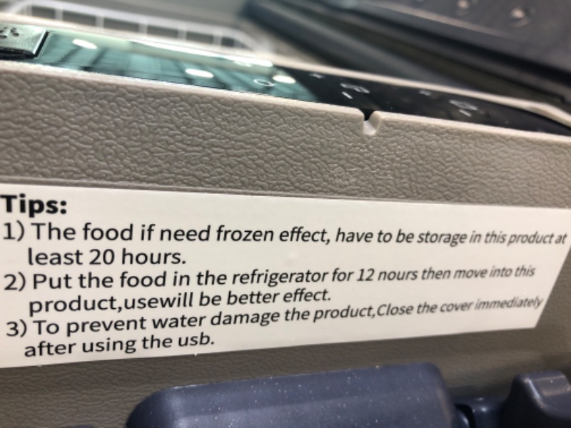 Photo 6 of BODEGA ?Upgraded? 12 Volt Refrigerator, Portable Freezer, Car Fridge Dual Zone WIFI APP Control, 53 Quart?50L?-4?-68? RV Car Cooler 12/24V DC and 100-240V AC for Outdoor, Vehicles, Camping, Travel 53 Quart blue