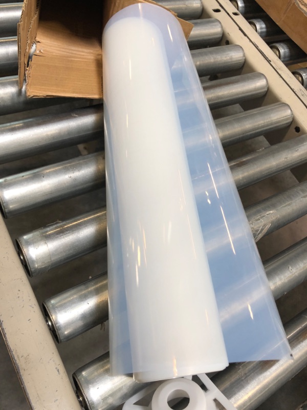 Photo 2 of 17"x100' 1 Roll Screen Printing Film Waterproof Inkjet Transparent Film for Water-based Pigment and Dye Printers
