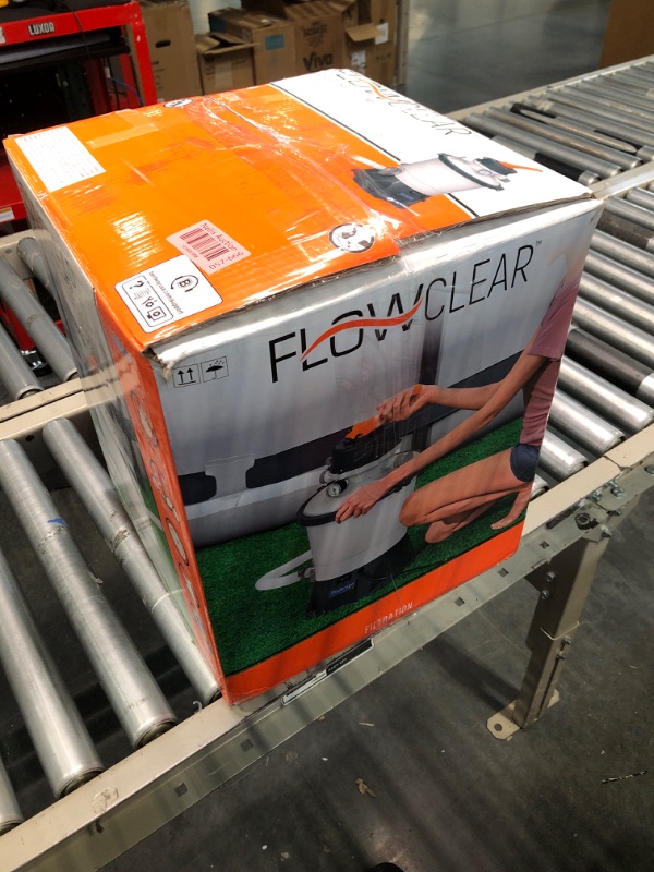 Photo 1 of Bestway Flowclear Sand Filter Pump | Compatible with Most Above Ground Swimming Pools 800gal