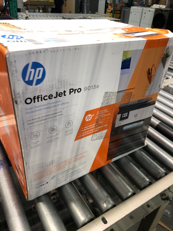 Photo 4 of HP OfficeJet Pro 9015e Wireless Color All-in-One Printer with bonus 6 months Instant ink with HP+ (1G5L3A),Gray