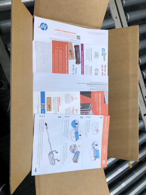 Photo 1 of HP LaserJet M110we Wireless Black and White Printer with HP+ and Bonus 6 Months Instant Ink (7MD66E) New Version: HP+, M110we