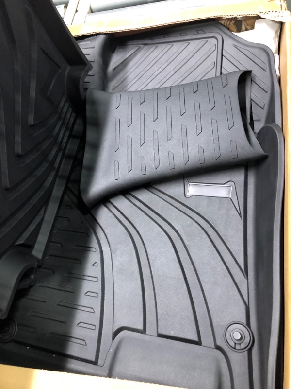 Photo 5 of SUPER LINER Floor Mats Compatible for 2021-2023 KIA K5 (Only FWD Models)/ 2020-2023 Hyundai Sonata All Weather Floor Mat Liners Accessories 2020-2023 1st & 2nd