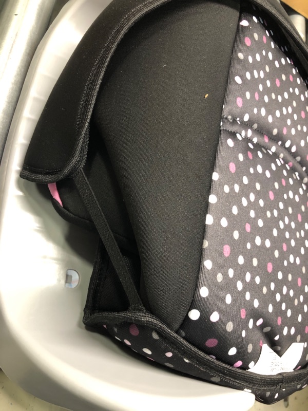 Photo 5 of Disney Baby Pronto! Belt-Positioning Booster Car Seat, Belt-Positioning Booster: 40–100 pounds, Minnie Dot Party