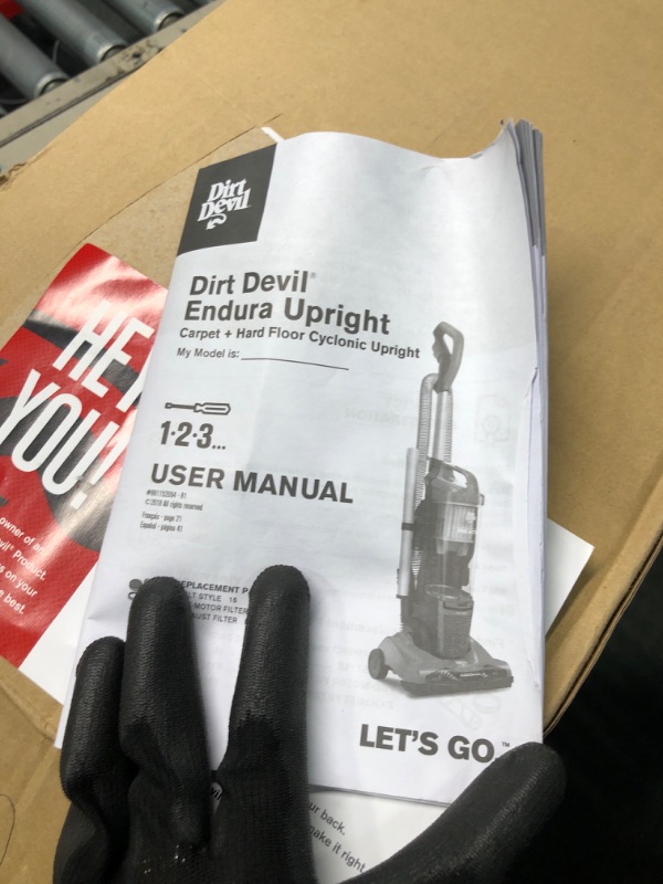 Photo 1 of Dirt Devil Endura Express Bagless Compact Upright Vacuum Cleaner - UD70171