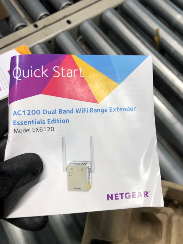 Photo 3 of NETGEAR Wi-Fi Range Extender EX6120 - Coverage Up to 1500 Sq Ft and 25 Devices with AC1200 Dual Band Wireless Signal Booster & Repeater (Up to 1200Mbps Speed), and Compact Wall Plug Design WiFi Extender AC1200