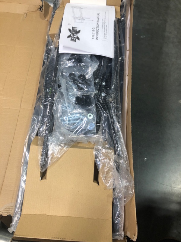 Photo 1 of USX MOUNT Advanced Tilt Wall Mount for Most 42-90 inch TVs, Easy to Install Extension TV Mount Extending to 7 inch, Universal Bracket Up to 24'' Studs, VESA 600 x 400mm and 120lbs