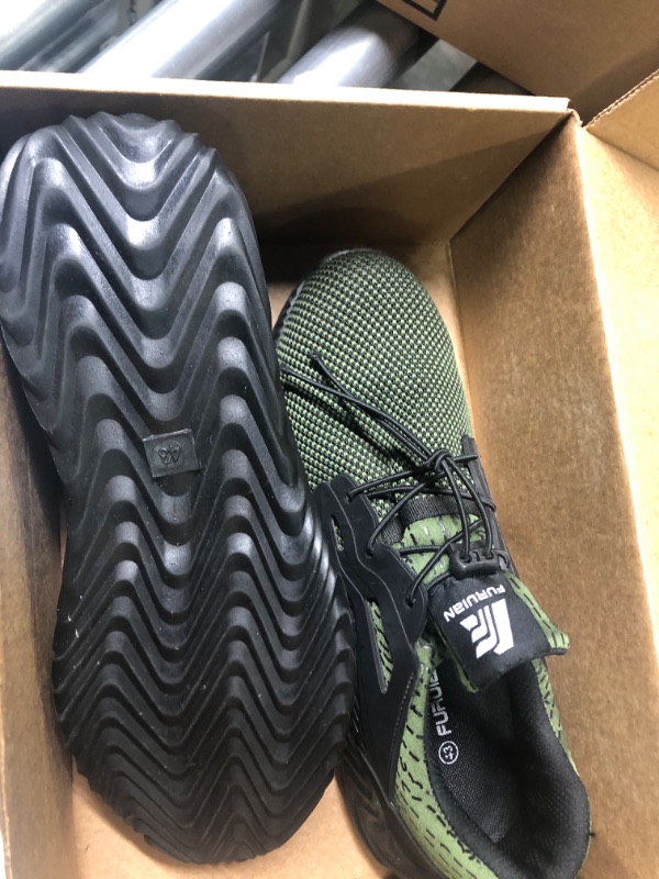 Photo 1 of Furuian Steel Toe Indestructible Shoes Men Women Lightweight Puncture Resistant Safety Work Shoes Sneakers for Construction Working Breathable