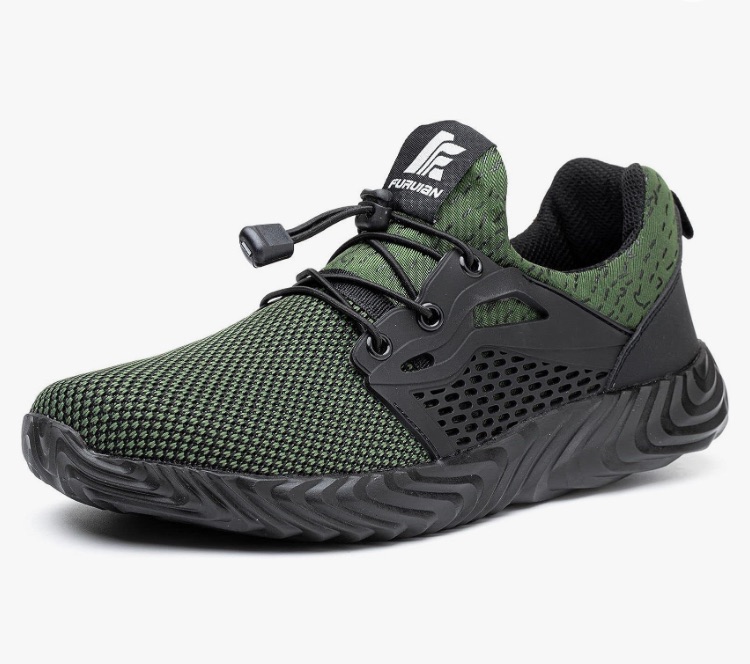 Photo 1 of Furuian Steel Toe Indestructible Shoes Men Women Lightweight Puncture Resistant Safety Work Shoes Sneakers for Construction Working Breathable