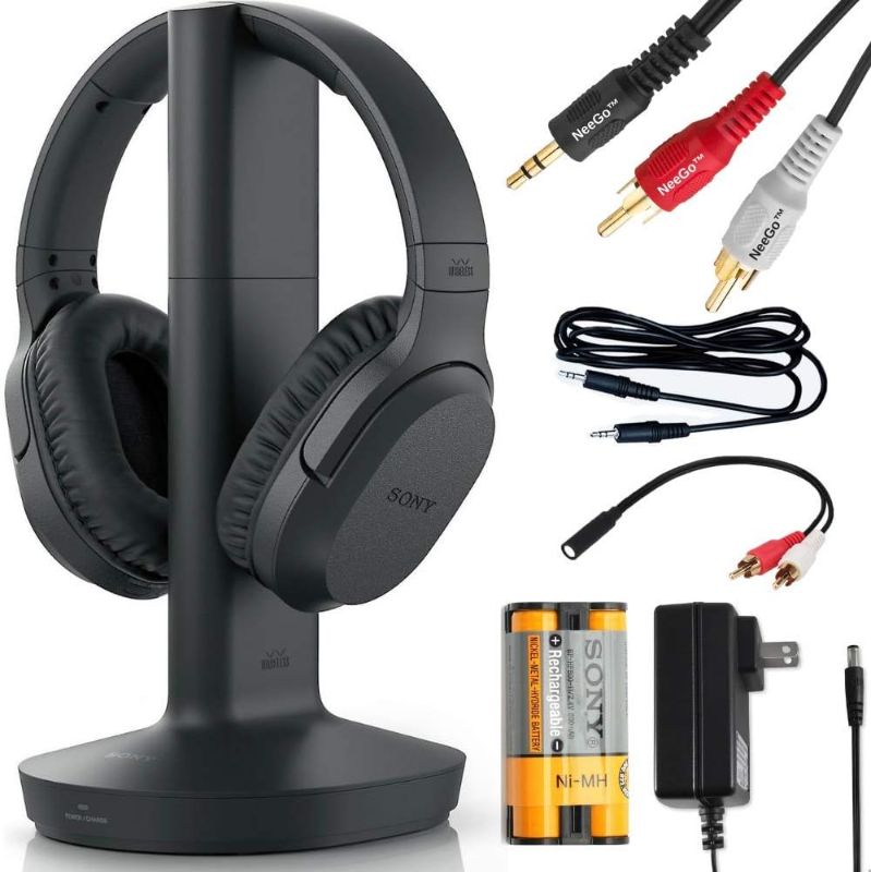 Photo 1 of Sony RF400 Wireless Home Theater Headphones for Watching TV (WHRF400)