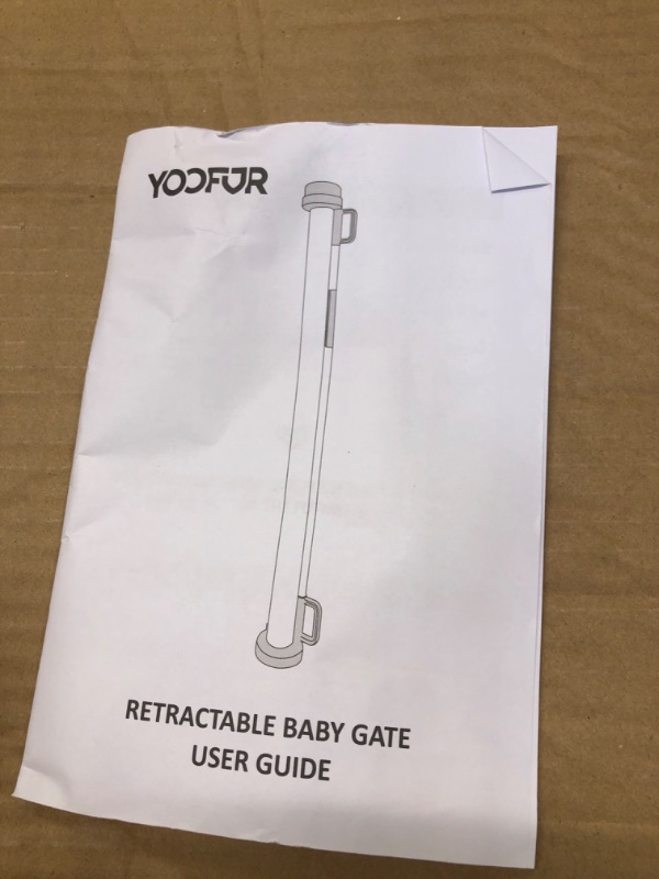 Photo 6 of YOOFOR Retractable Baby Gate