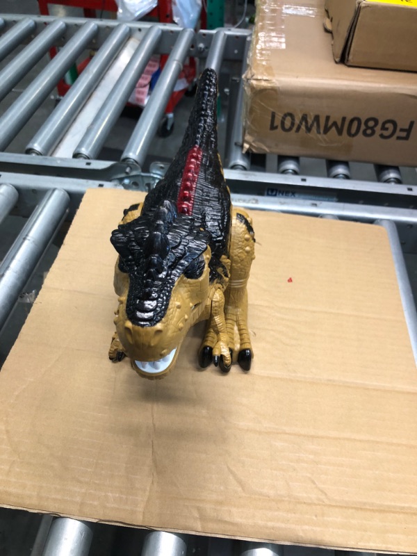 Photo 3 of Jurassic World Toys Sound Strike Cryolophosaurus Figure with Strike and Chomping Action, Realistic Sounds, Movable Joints, Authentic Color and Texture; Ages 4 and 