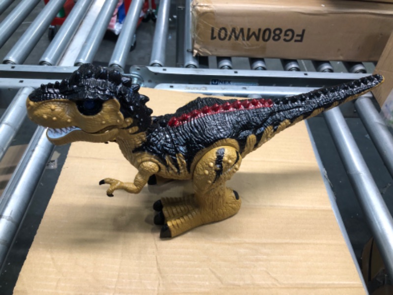 Photo 1 of Jurassic World Toys Sound Strike Cryolophosaurus Figure with Strike and Chomping Action, Realistic Sounds, Movable Joints, Authentic Color and Texture; Ages 4 and 