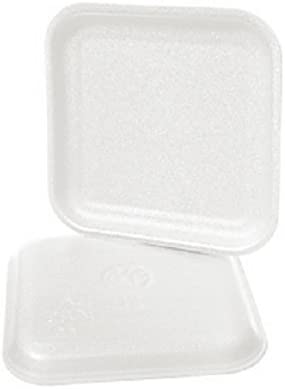 Photo 1 of CKF 1SW, 1S White Foam Meat Trays, Disposable Standard Supermarket Meat Poultry Frozen Food Trays, 125-Piece Bundle
