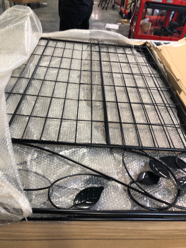 Photo 1 of Amagabeli 4 Pack Metal Garden Fence Border 36”(L) x44”(H) Heavy Duty Tall 