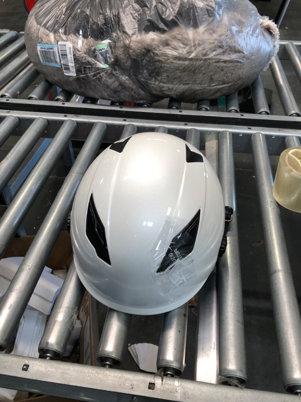 Photo 2 of WESTT Escape Skater Helmet I Skateboard Helmet with Sun Visor I Lightweight Skate Helmet I Bike Helmet I BMX Helmet I Inliner Helmet I Skater Helmet Men & Women with Adjustable Chin Strap L-XL (59-62cm) White