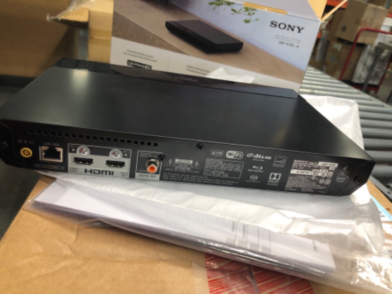 Photo 6 of Sony UBP- X700M 4K Ultra HD Home Theater Streaming Blu-ray™ Player with HDMI Cable PLAYER W/ HDMI CABLE