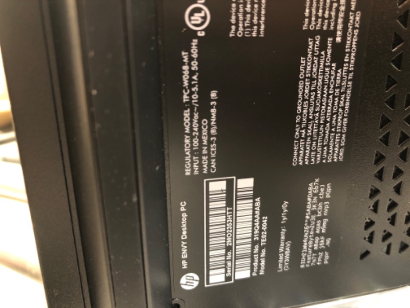 Photo 8 of HP Envy Desktop Bundle PC, NVIDIA GeForce RTX 3070 Graphics,12th Generation Intel Core i9 Processor & Airthings 2930 Wave Plus - Radon & Air Quality Monitor