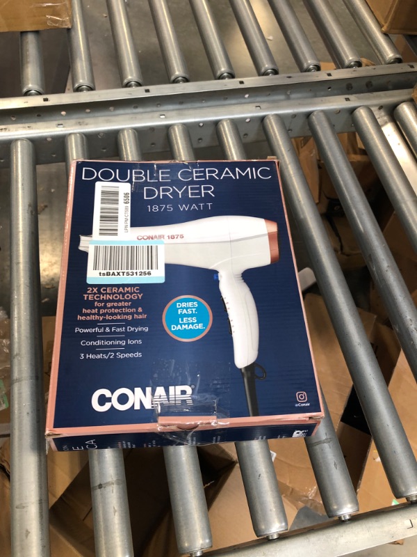 Photo 2 of Conair Double Ceramic Hair Dryer - 1875W