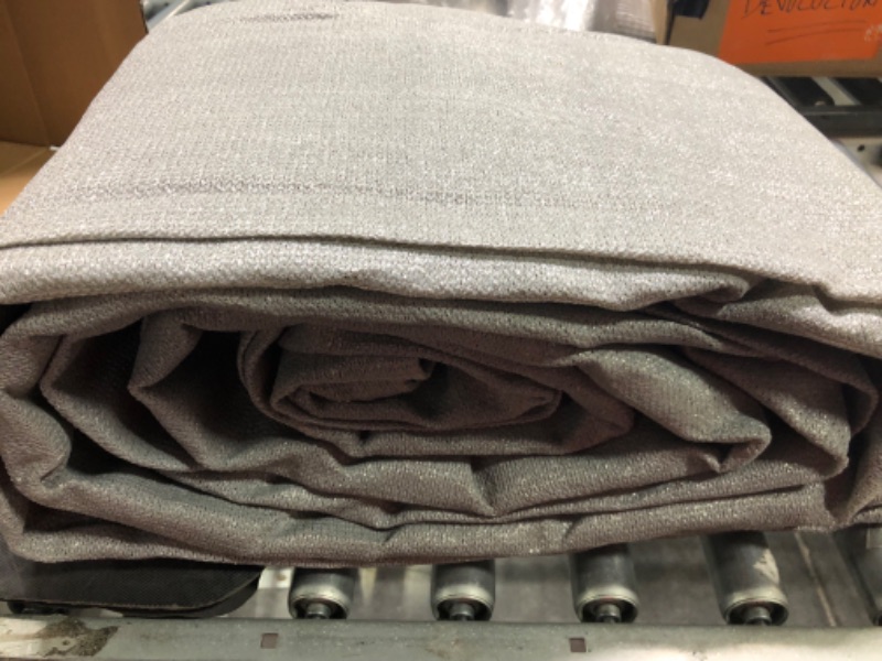 Photo 4 of 
Grey Rectangle Sun Shade Sail Canopy Fabric Cloth 90% Sunblock Net for Garden P