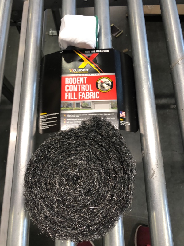 Photo 4 of Xcluder Rodent Control Fill Fabric, Large DIY Kit, Stainless Steel Wool, Stops Rats and Mice
