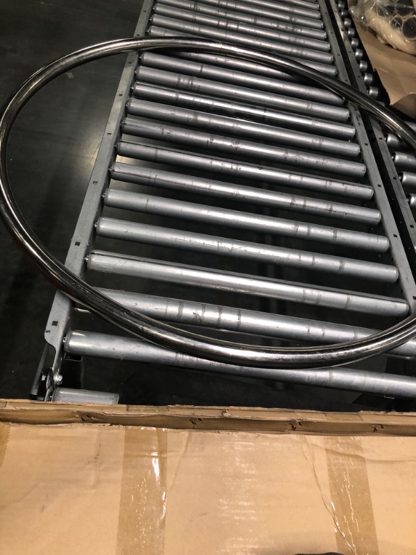 Photo 3 of runner deer Complete Lyra Aerial Hoop Kit -Aerial Rings Equipment,Include a Stainless Steel Lyra (32mm Tube Dia) &Carabiners&Swivel& 3ft Spanset 35"(90) Tabless