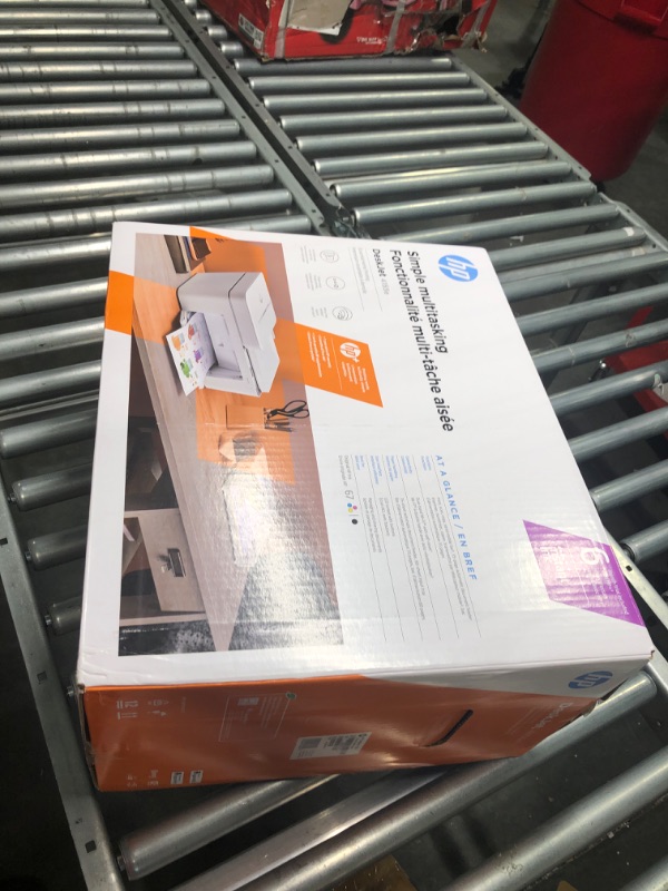 Photo 1 of HP DeskJet 4155e Wireless Color All-in-One Printer & 67XL Tri-Color High-Yield Ink Cartridge | 3YM58AN & 67XL Black High-Yield Ink Cartridge | 3YM57AN Printer + Tri-color Ink + Black Ink