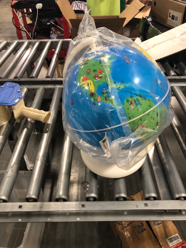 Photo 1 of PlayShifu Educational Globe for Kids - Orboot Earth (Globe + App) Interactive AR World Globe | 400 Wonders, 1000+ Facts | STEM Toy Gifts for Kids 4-10 Years | No Borders, No Names on Orboot Globe