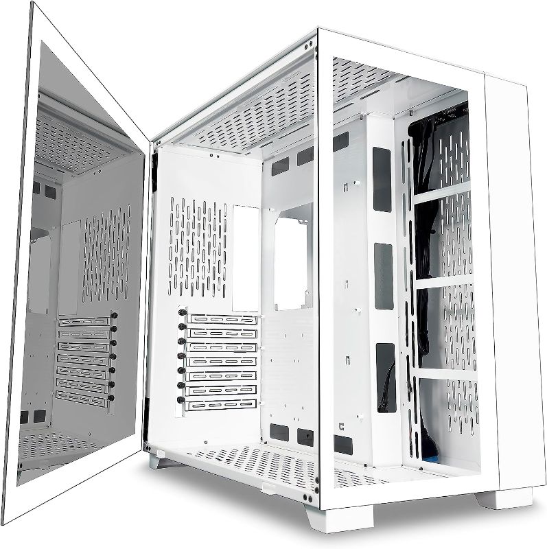 Photo 1 of KEDIERS PC Case - ATX Tower Tempered Glass Gaming Computer Case with 9 ARGB Fans,C590
