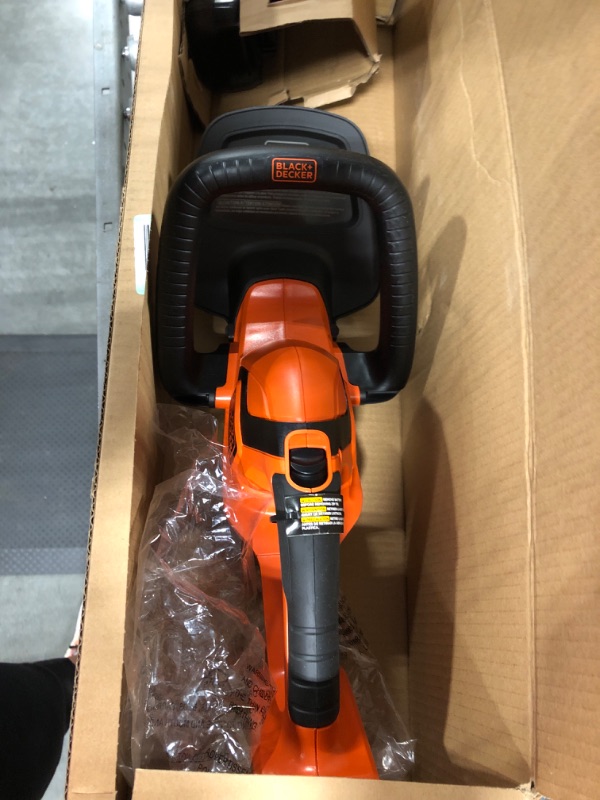 Photo 3 of ***TOOL ONLY***  BLACK+DECKER 40V MAX Hedge Trimmer, Cordless, 24-Inch Blade