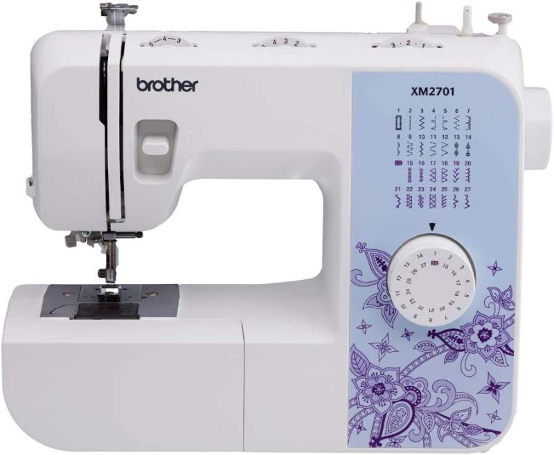 Photo 1 of Brother Sewing Machine, XM2701, Lightweight Machine with 27 Stitches, 6 Included Sewing Feet
