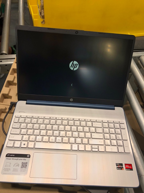 Photo 3 of HP 2022 15.6" FHD Laptop, AMD Ryzen 5-5500U Processor(Beats Intel i7-1065G7), 32GB RAM, 2TB PCIe SSD, AMD Radeon Graphics, HD Webcam, Bluetooth, Wi-fi, Win 11, Blue, 32GB Snowbell USB Card