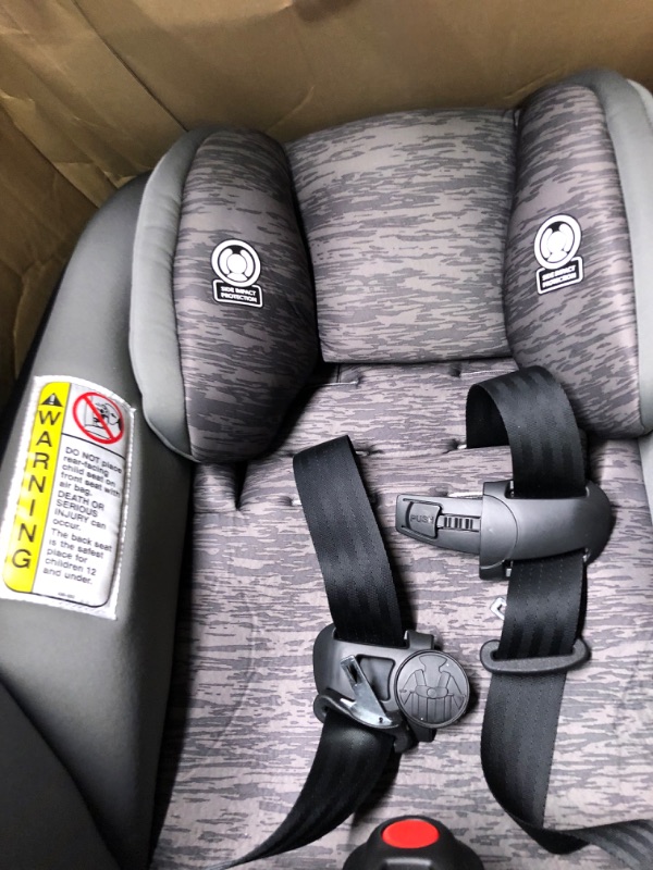 Photo 3 of Cosco Mighty Fit 65 DX Convertible Car Seat (Heather Onyx Gray)
**NOT IN ORIGINAL PACKAGING**