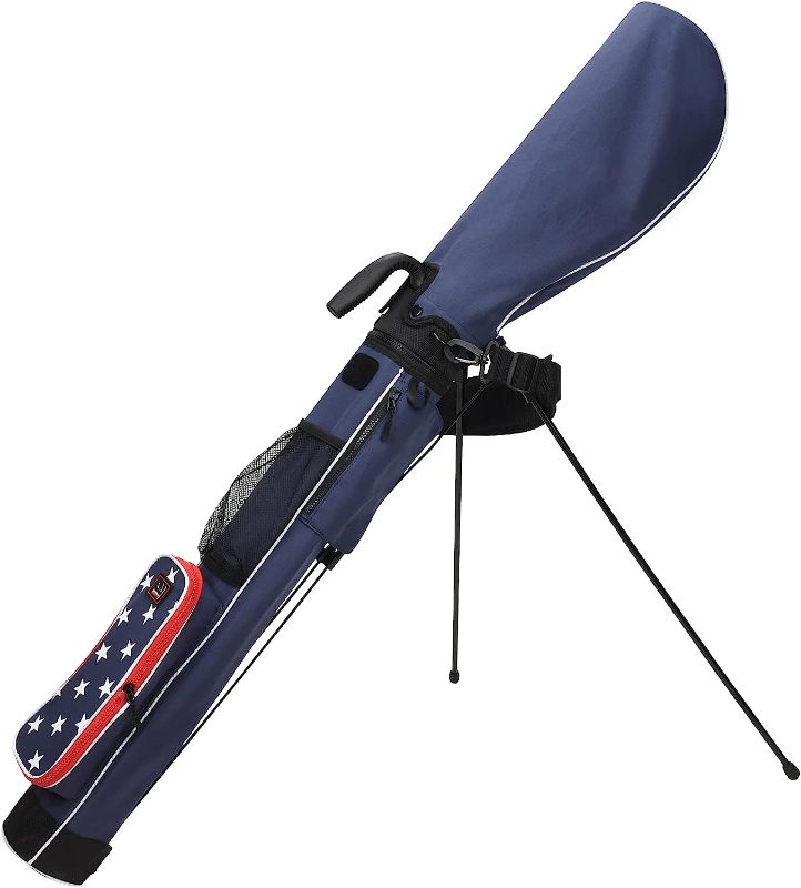 Photo 1 of Craftsman Golf Lightweight Carry Sunday Golf Bag with Stand Multicolor Perfect for Driving Range,Par 3 Course
