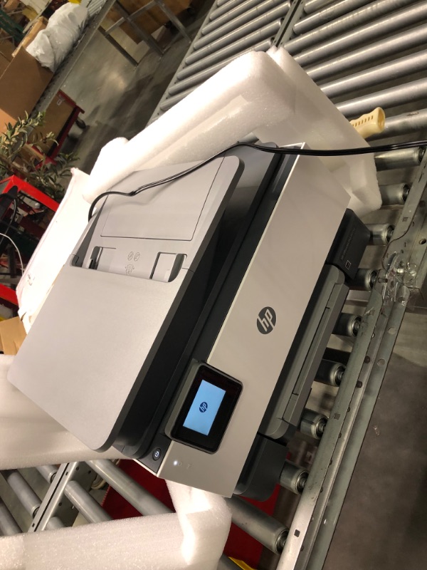 Photo 1 of HP OfficeJet Pro 9015e Wireless Color All-in-One Printer with 6 Months Free Ink (1G5L3A) (Renewed Premium)