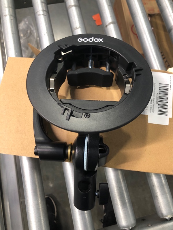 Photo 2 of Godox S2 Speedlite Bracket for Godox AD200Pro, AD200, AD400Pro, for V1 Round Head Speedlite, V860II / TT685 / TT350 Series, S-Type Bracket Updated Version Bowens Mount Holder