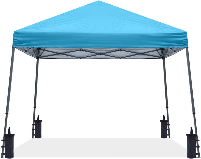 Photo 1 of ABCCANOPY Stable Pop up Outdoor Canopy Tent, Sky Blue 10x10 Sky Blue