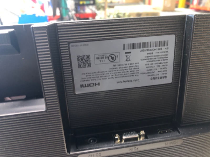 Photo 4 of SAMSUNG T35F Series 27-Inch FHD 1080p Computer Monitor, 75Hz, IPS Panel, HDMI, VGA (D-Sub), 3-Sided Border-Less, FreeSync (LF27T350FHNXZA)