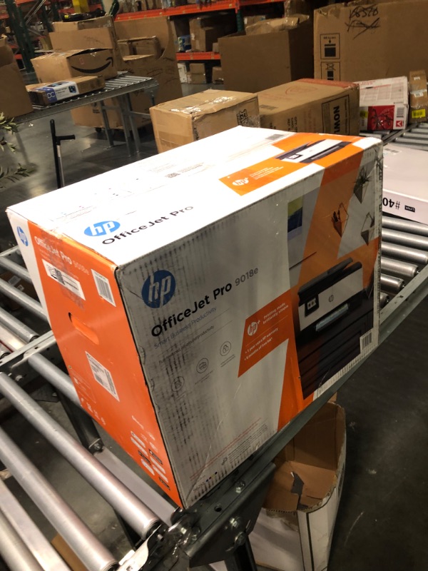 Photo 2 of HP OfficeJet Pro 9018e Wireless Color All-in-One Printer with Bonus 6 Months Instant Ink with HP+ (1G5L5A)