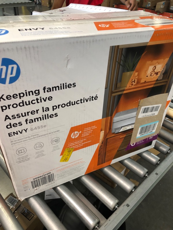 Photo 2 of HP ENVY 6455e Wireless Color All-in-One Printer with 6 Months Free Ink with HP+ (223R1A)