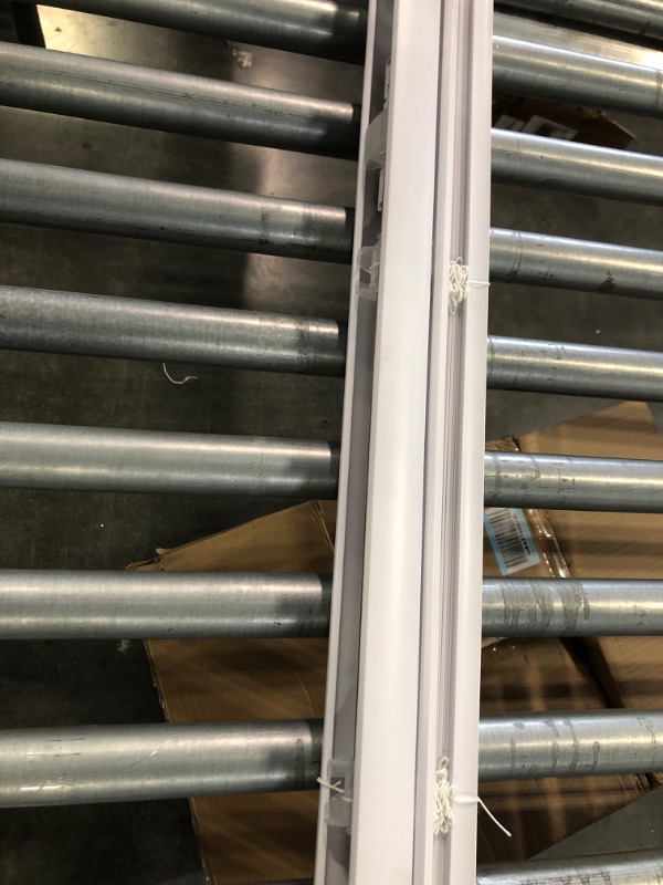 Photo 1 of CHICOLOGY Blinds for Windows , Mini Blinds , Window Blinds , Door Blinds , Blinds & Shades , Camper Blinds , Mini Blinds for Windows , Horizontal Window Blinds , Gloss White, 34"W X 48"H 34"W X 48"H White (Commercial Grade)