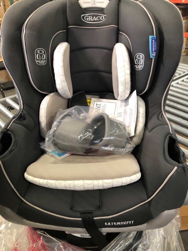 Photo 4 of Graco Extend2Fit Convertible Car Seat | Ride Rear Facing Longer with Extend2Fit, Redmond 2-in-1 Redmond