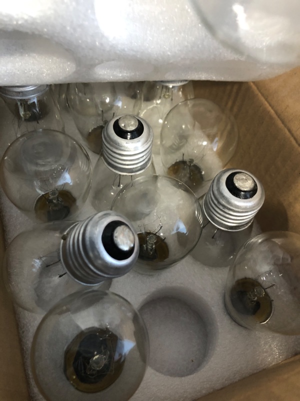 Photo 4 of 2-Pack 96FT Outdoor String Lights with Dimmable 11W Edison Vintage Bulbs