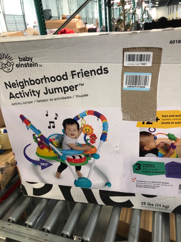 Photo 2 of Baby Einstein Neighborhood Friends Activity Jumper with Lights and Melodies