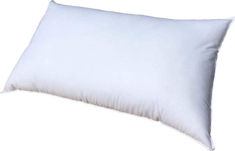 Photo 1 of Pillowflex Cluster Fiber Pillow Insert (14x36) - Comfy Pillow, Perfect Polyester Filled Pillow for Small Square Sham or Cushion Cover - Full Pillows, Firm Sleeping Pillows, Fluffy Pillow
