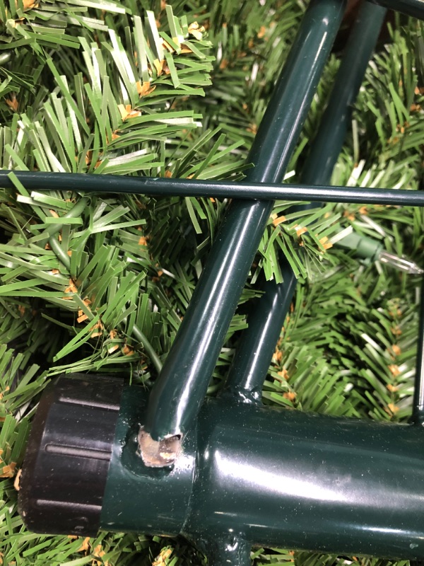 Photo 1 of 9’ Pre-lit Kingswood Fir Pencil Artificial Christmas Tree –Clear Lights