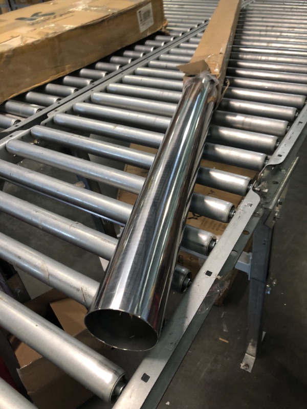 Photo 3 of 8SC82 3 Inch Straight DIY Custom Mandrel Exhaust Pipe Tube Pipe, T304 Stainless Steel, Universal Fit, 48 Inch/4FT Length, 3'' OD Mandrel Straight Pipe - 1PC 3 Inch-1PC