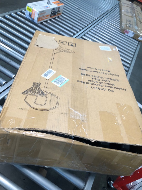 Photo 1 of Movement God Kid Portable Basketball Hoop Black & Red