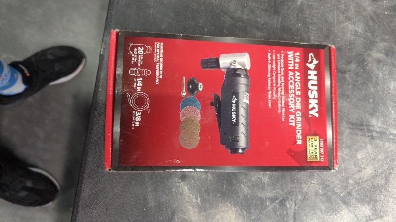 Photo 2 of 1/4 in. Angle Die Grinder with Accessory Kit