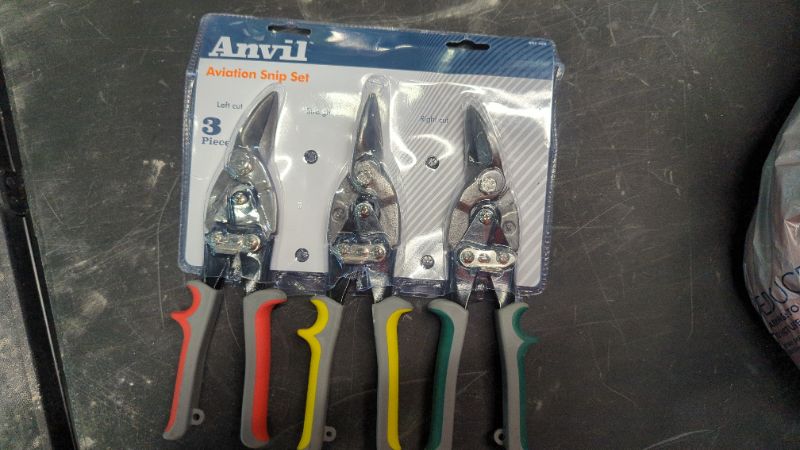 Photo 1 of Anvil - Straight-Cut Aviation Snip (3-Pack)